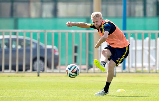 Sveriges Johan Larsson
