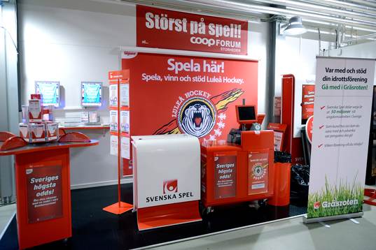 Svenska Spels hörna är redo