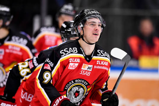 Luleås Johan Forsberg jublar