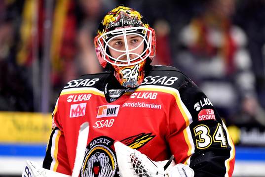 Luleås målvakt Joel Lassinantti