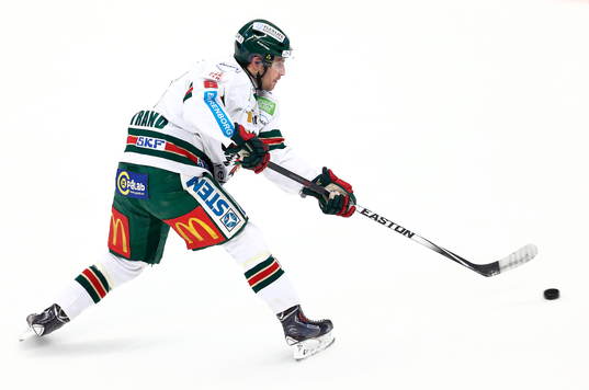 Skott av Frölundas Mikael Wikstrand