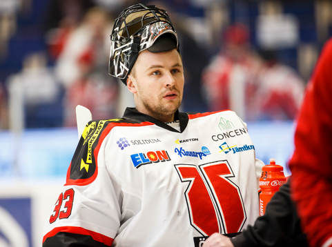 Örebros målvakt Julius Hudacek