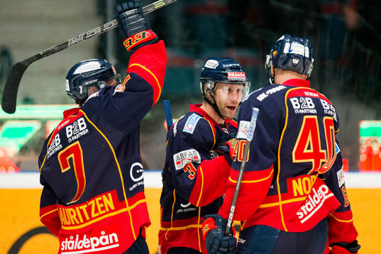 Djurgården spelare jublar