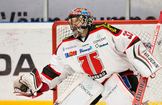 Örebros målvakt Julius Hudacek