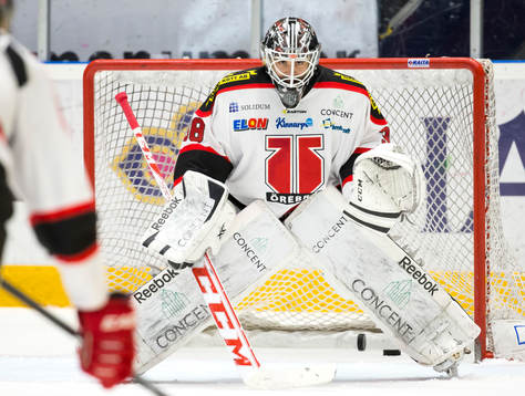Örebros målvakt Johannes Jönsson