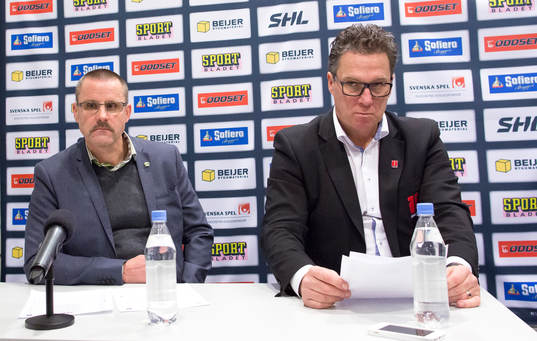 Färjestads tränare Tommy Samuelsson och Örebros Håkan