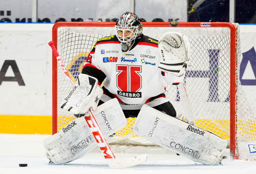Örebros målvakt Johannes Jönsson