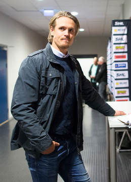 Magnus Nygren på besök i arenan