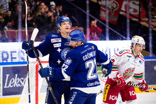 Leksands Martin Grönberg kramar om Johan Ryno