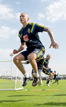 Sveriges Sebastian Holmén