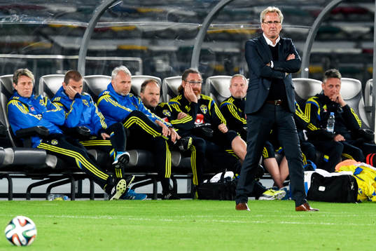 Sveriges förbundskapten Erik Hamrén