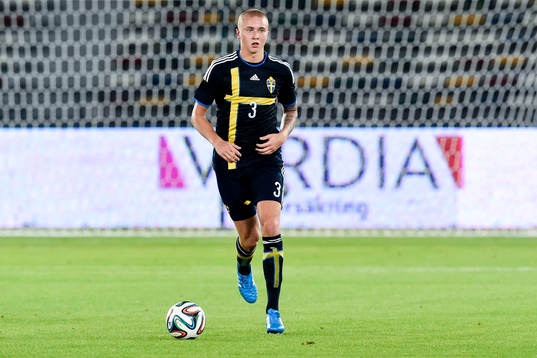 Sveriges Sebastian Holmén