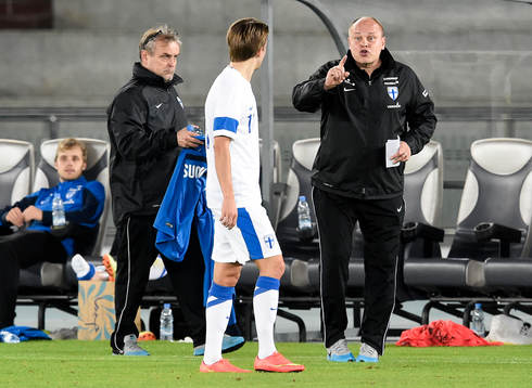 Finlands förbundskapten Mixu Paatelainen