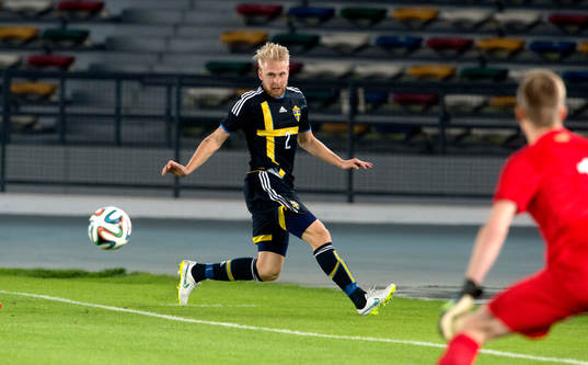 Sveriges Johan Larsson