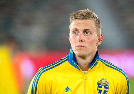 Sveriges målvakt Karl-Johan Johnsson