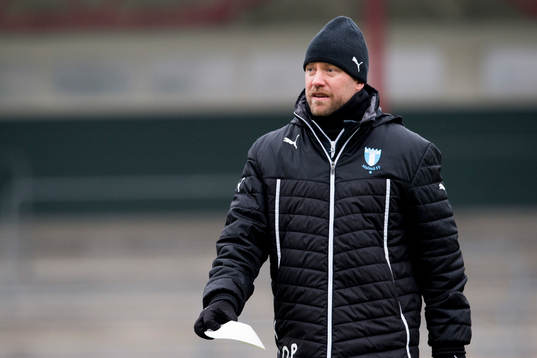 Malmö FFs assisterande tränare Olof Persson leder en