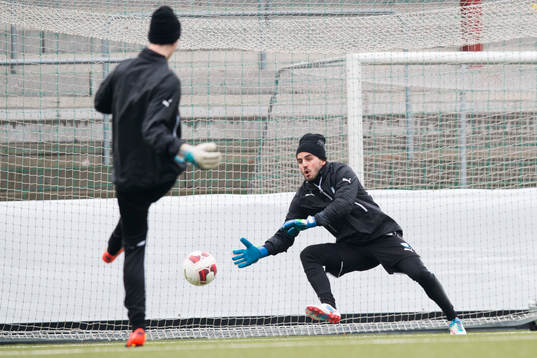 Malmö FFs målvakt Zlatan Azinovic