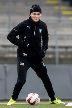 Malmö FFs Piotr Johansson