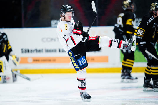 Asplövens Malte Strömwall jublar