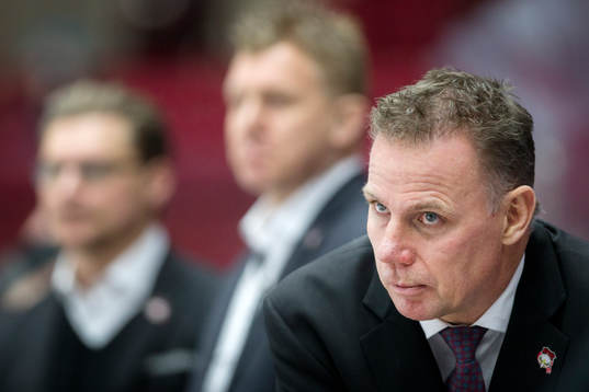 Malmö Redhawks tränare Mats Lusth