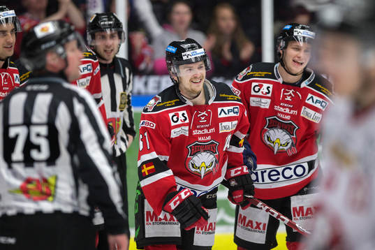 Bläddra bland fler bilder av Ishockey, Hockeyallsvenskan, Malmö Redhawks - Vita Hästen