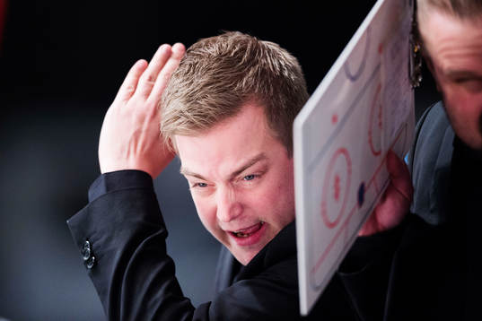 Asplövens tränare Per Kenttä