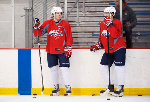 Nicklas Bäckström och Marcus Johansson