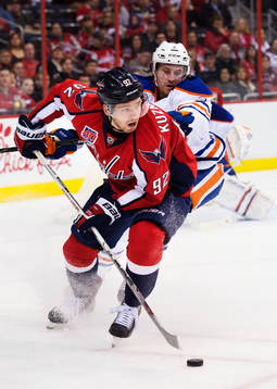 Washingtons Evgeny Kuznetsov utmanar Edmontons Jeff Petry