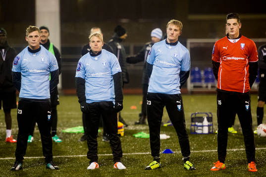 Malmö FFs nyförvärv som deltog på träningen