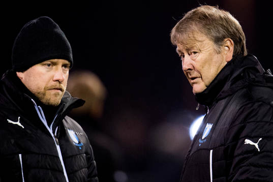 Malmö FFs assisterande tränare Olof Persson och tränare