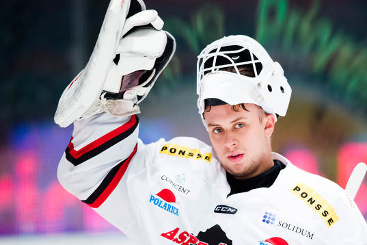 Asplövens målvakt Sebastian Idoff