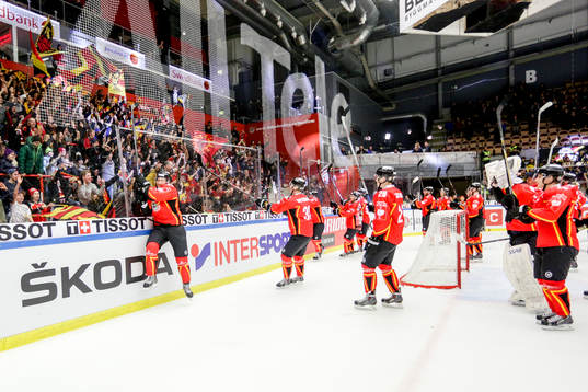 Luleås spelare jublar