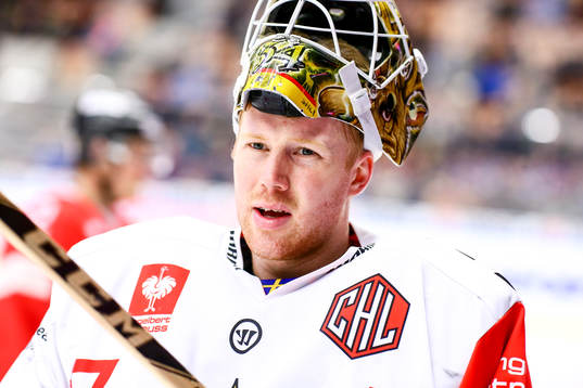 Skellefteås målvakt Erik Hanses