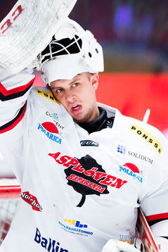 Asplövens målvakt Sebastian Idoff