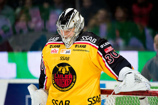 Luleås målvakt Niko Hovinen