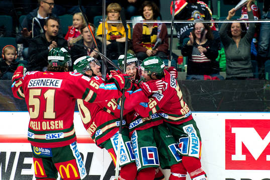 Jubel hos Frölunda
