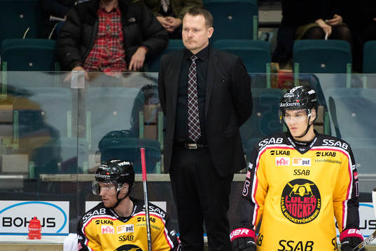 Luleås tränare Joakim Fagervall