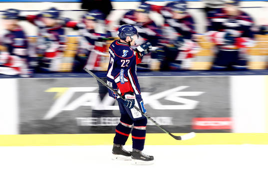 Linköpings Mattias Sjögren jublar