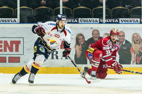 Djurgården Damien Fleury och Modos Nichlas Torp