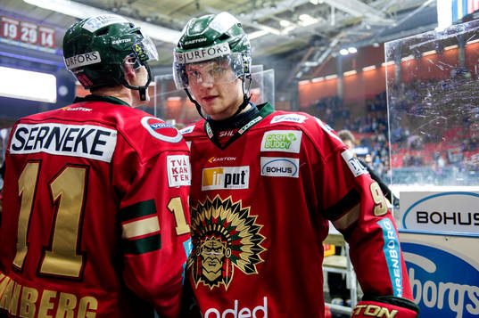 Frölundas Magnus Kahnberg och Max Görtz