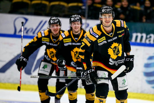 Skellefteås Kirill Kabanov jublar