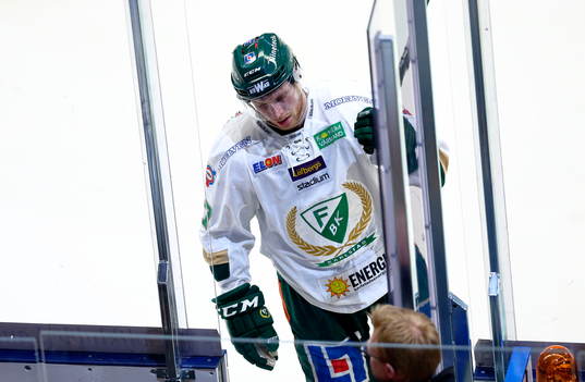 Färjestads Joachim Rohdin vid utvisning