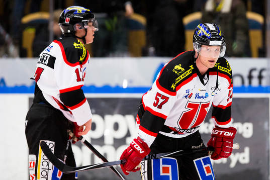 Örebros Daniel Viksten och Johan Motin deppar