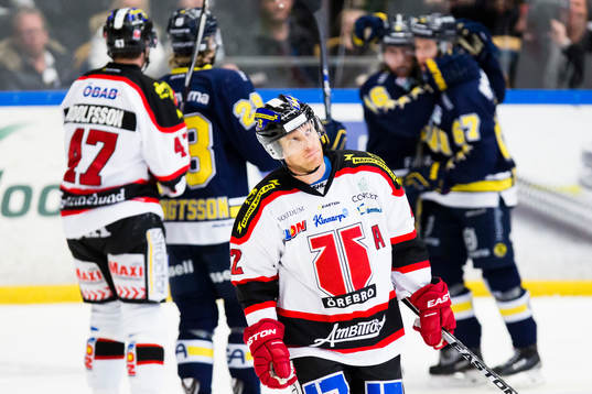 Örebros Brian Willsie (i) deppar