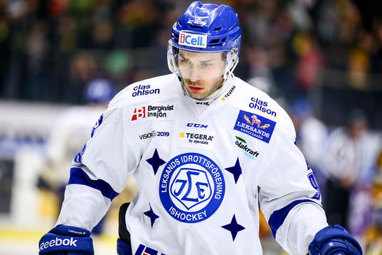 Leksands Fabian Brunnström deppar