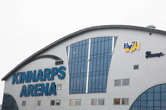 Snöigt Kinnarps Arena