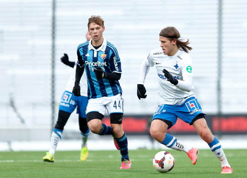 Djurgårdens nyförvärv Jesper Karlström och Norrköpings