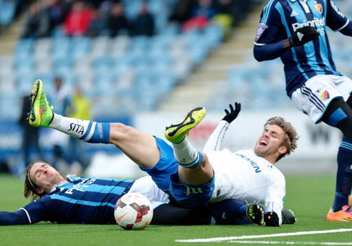 Norrköpings Christoffer Nyman och Djurgårdens Jesper