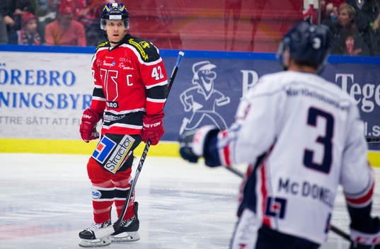 Örebros Brian Willsie är kapten för dagen