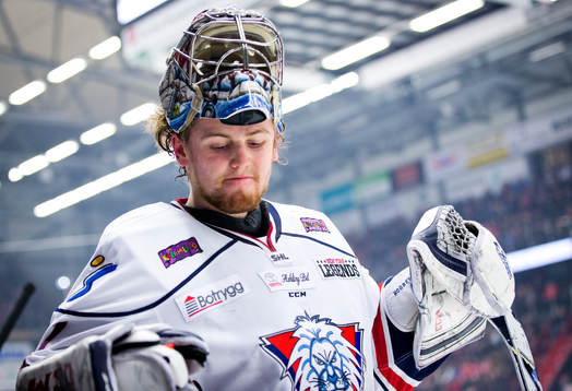 Linköpings målvakt Marcus Högberg